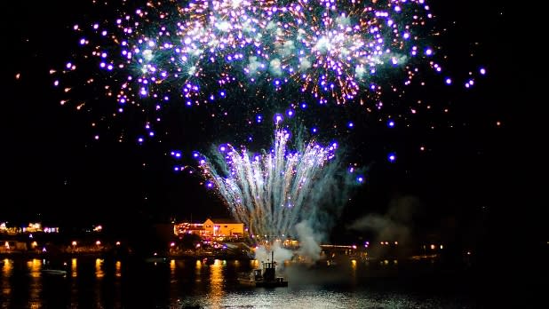 Lake George Fireworks Photo by Renee Photography