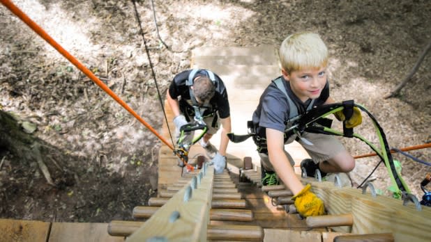 Bristol Mountain Aerial Park - Photo Courtesy of Bristol Mountain Aerial Adventures