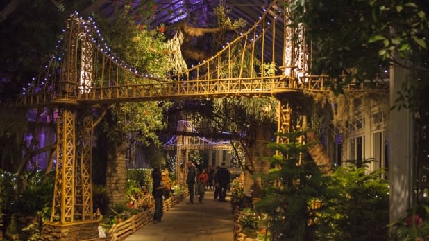 Holiday Train Show, New York Botanical Garden - Photo by Christopher Postlewaite - Courtesy of NYC &
