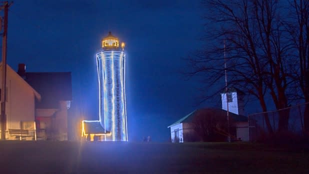 Lighting of Tibbetts Point Lighthouse