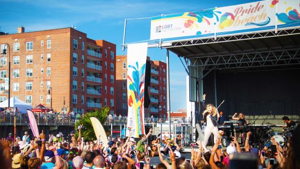 Concert for Pride on the Beach