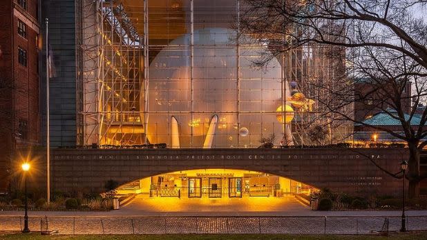 Hayden Planetarium Space Theater at the American Museum of Natural History