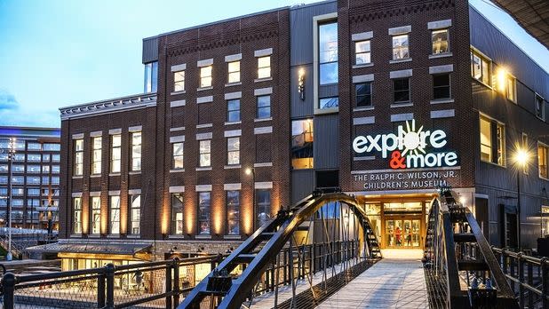 Exterior of Explore & More Buffalo Children's Museum