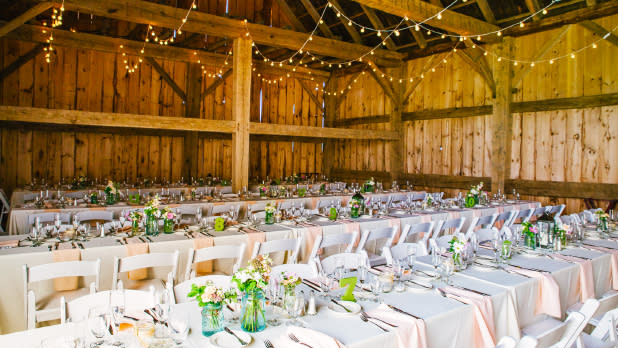 Ivory Gray And Navy Fall Barn Wedding Fab You Bliss Fall Barn Wedding Barn Wedding Reception Barn Wedding Decorations