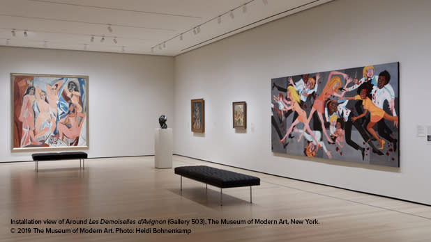 A gallery at MoMA