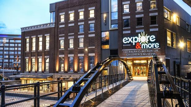 Exterior of Explore & More in Buffalo