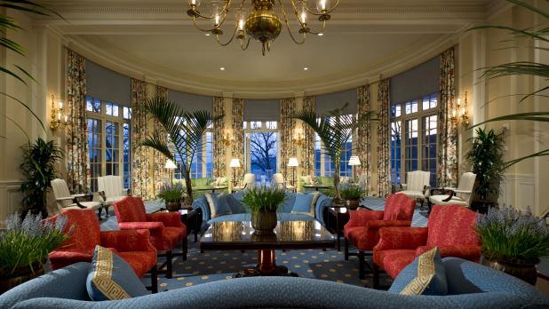 Otesaga Resort Hotel Lobby in Cooperstown