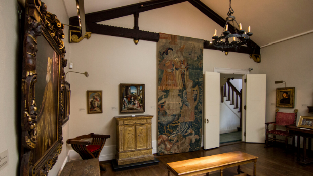 A photo of inside Hyde House at The Hyde Collection