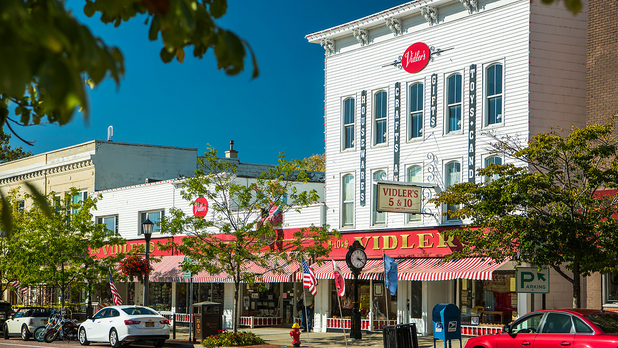 East Aurora downtown