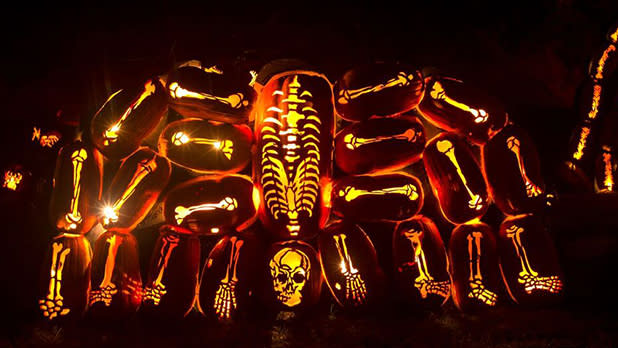 Great Jack O'Lantern Blaze - Photo Courtesy of Historic Hudson Valley by Tom Nycz