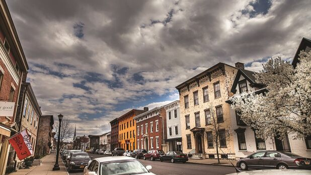 Warren Street in Hudson