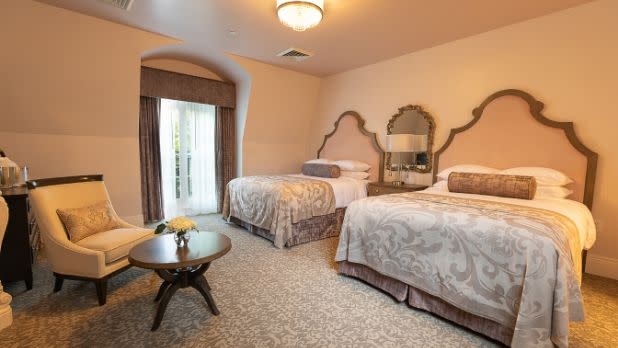 A photo of the guest room and Mirbeau Inn & Spa Rhinebeck