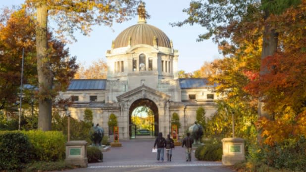 Entrance at Bronx Zoo