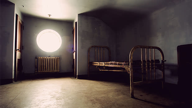Rolling Hills Asylum - Antiquity Echoes - Photo Courtesy of Haunted History Trail of NYS Room at Rolling Hills Asylum