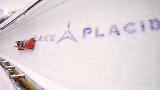 Bobsledding at Whiteface Mountain