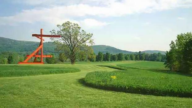 Sculpture in Storm King Art Center in New Windsor