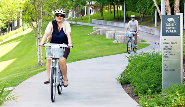 Buffalo Bayou Walk Path