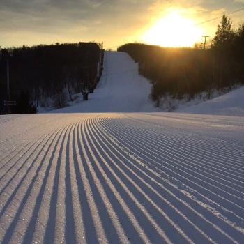Groomed Snow at Blue Mountain Resort