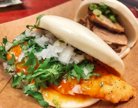 Fat Bao │ Mango Habanero Chicken Bao