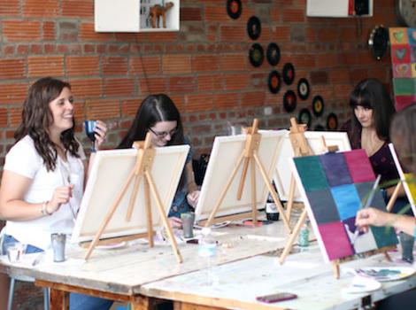 Pick Your Painting Class At Studio 614 10 26 17 Columbus Oh