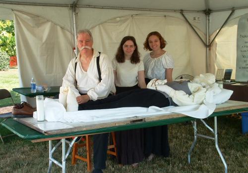 Irish Wake experience at the Dublin Irish Fesitval