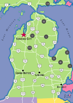 Traverse City Maps Northern Michigan Maps