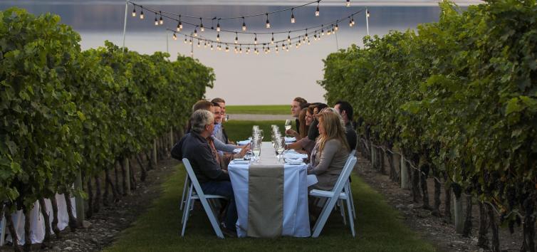 Quails Gate Winery: Dinner in the Vineyard