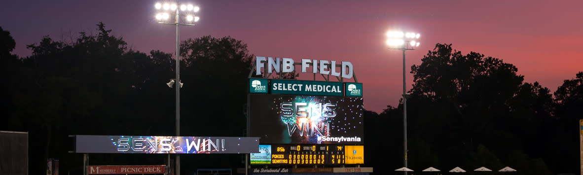 Harrisburg Senators Baseball Scoreboard