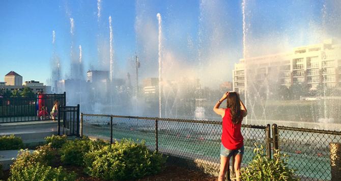 Fountains at Waterwalk