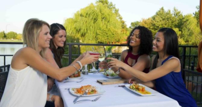 Ladies Cocktails on the Patio