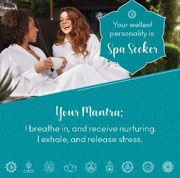 Spa Seeker wellness mantra