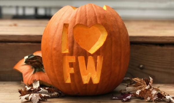 I Heart Fort Wayne Pumpkin