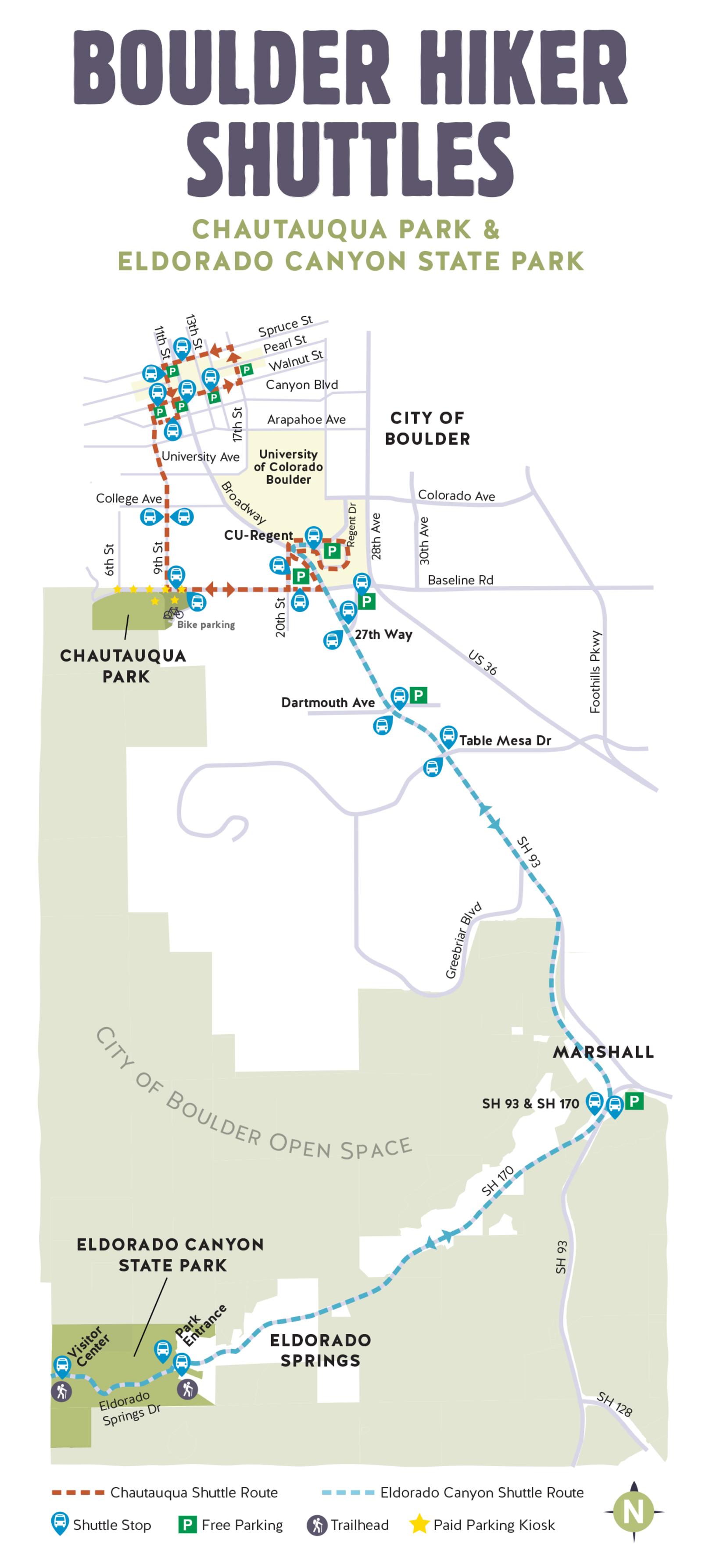 Boulder Park To Park Shuttles Free Weekend Shuttles