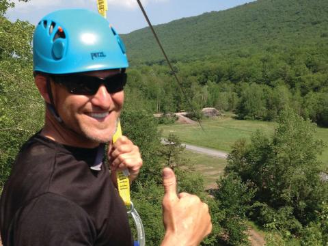 Whitewater Rafting Adventures Zip Line