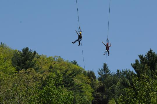 Kittatinny Canoes Zip Lines