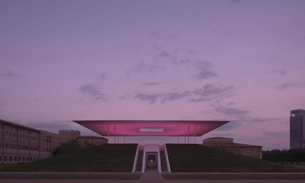 James Turrell Skyspace at dusk