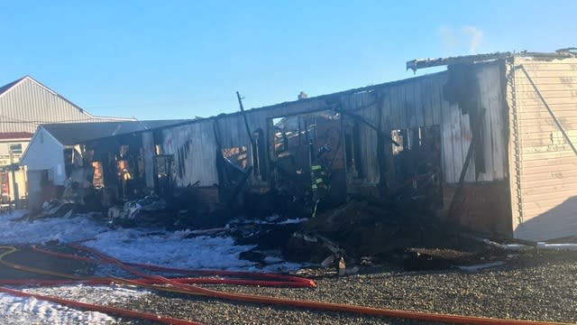 The fire completely gutted Barn Fresh