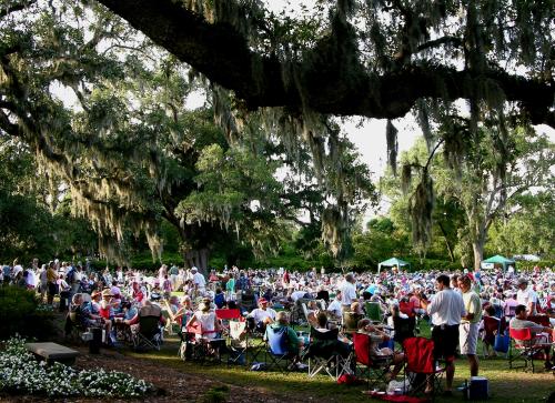 Concert at Airlie Gardens