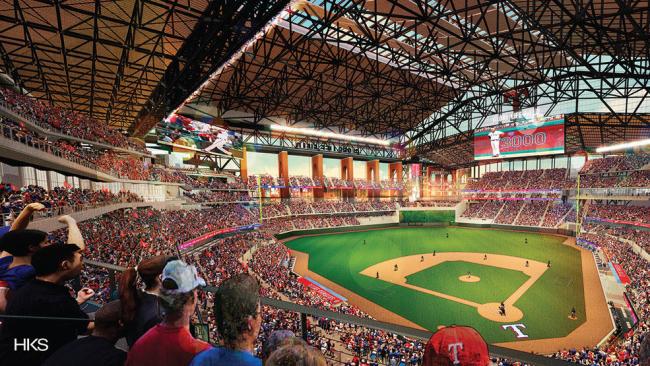 globe life field rendering