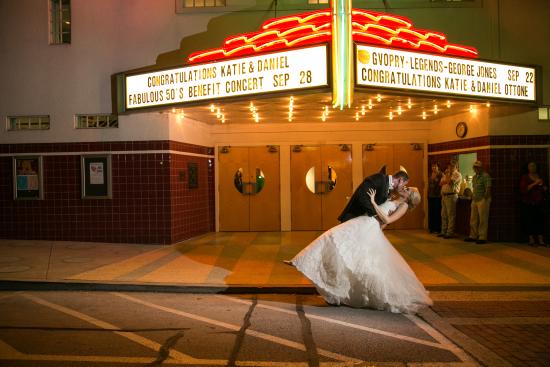 PAC marquee night image