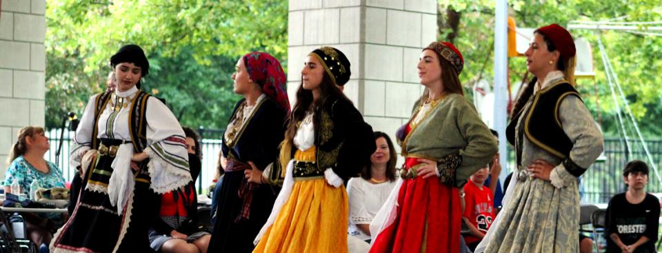 Women Dancing at Greekfest