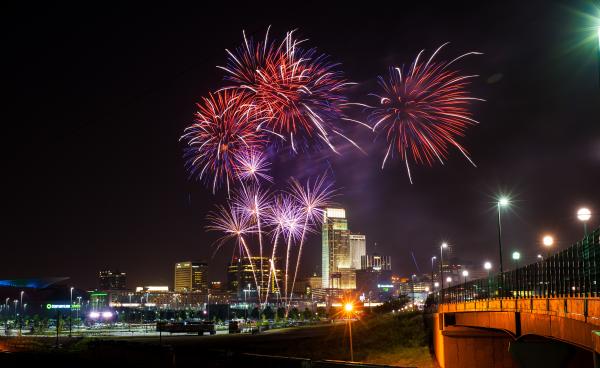 Fireworks in Omaha