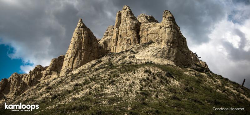 Hoodoos on East Shuswap Road in Kamloops
