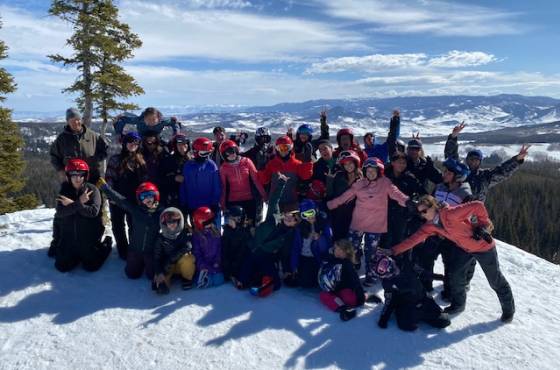 Group activity - Snowmobiling!