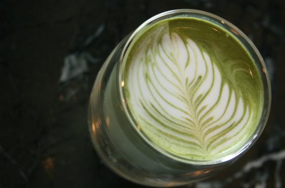 Cafe Cesura matcha latte