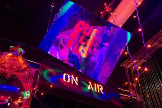 Cucalorus Filmmakers Lounge On Air Sign