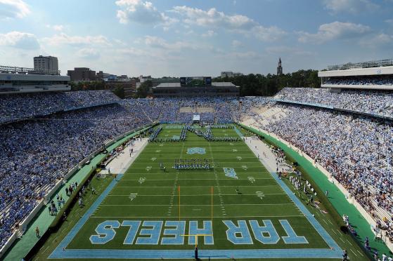 Kenan memorial stadium top