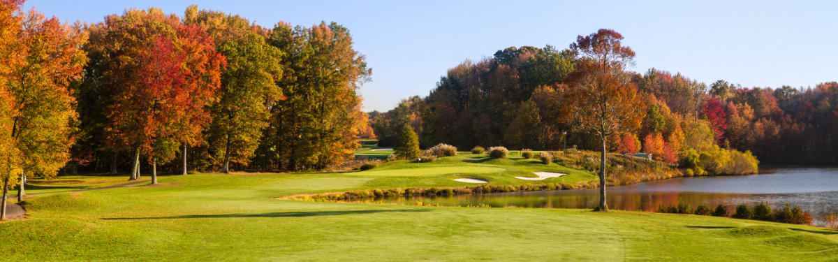 View on the Mercer County Park Golf Course