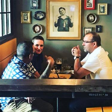 Pints&union guys talking