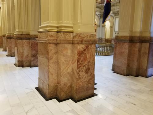 Rose onyx at Colorado State Capitol